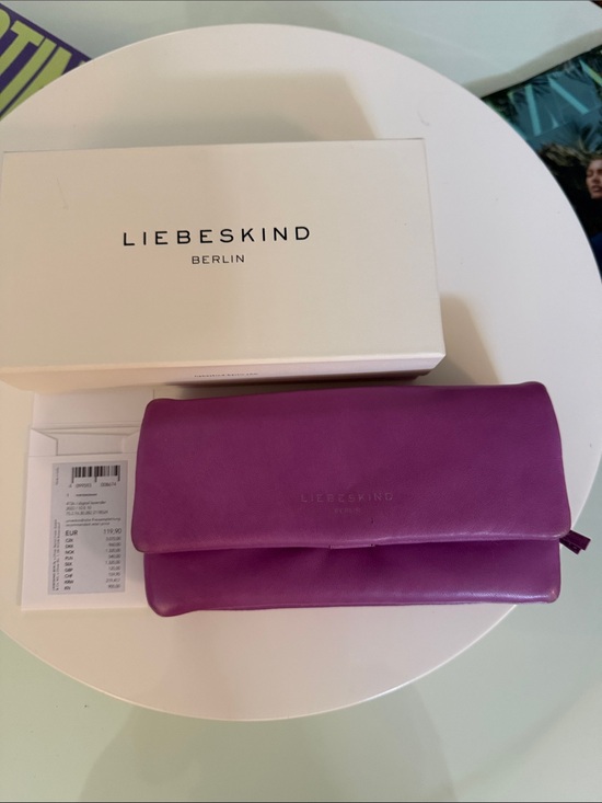 Liebeskind Accessories - Liebeskind lilac buttery leather wallet. Brand new with tags!